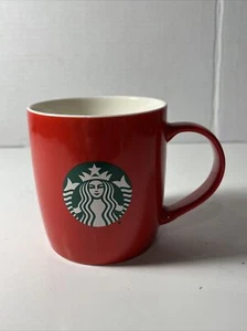 Starbucks 2021- 11.oz Christmas Red Coffee Ceramic Mermaid Cup Mug - Picture 1 of 6