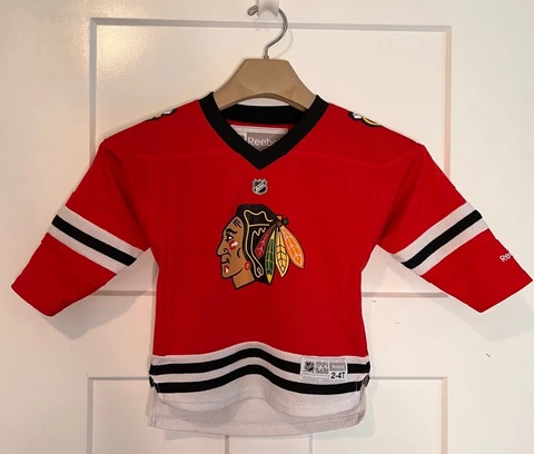 Chicago Blackhawks Reebok Boys Toddler Jersey Red #81 Marian Hossa NHL 2-4T Cover