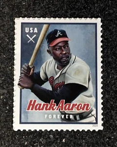 2024USA #5908 Forever Hank Aaron - Single Stamp mint baseball - Picture 1 of 1