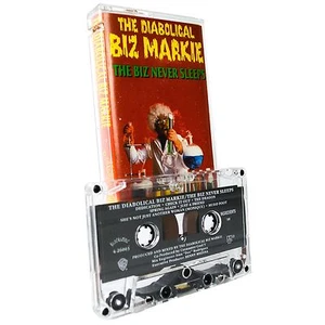 BIZ MARKIE THE BIZ NEVER SLEEPS Cassette Tape Album Vintage 4-26003 Oldschool - Picture 1 of 3