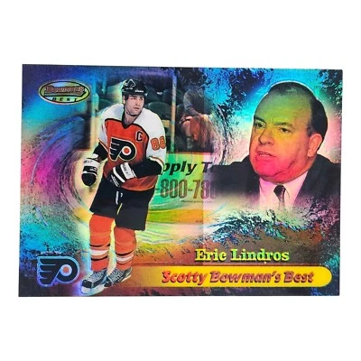 1998-99 Bowman’s Best Scotty Refractor #SB5 Eric Lindros SP #'d /200 - Image 1 of 2