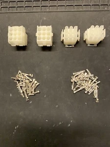 9 Pin Molex Connector Kit, 2 Sets, 14-20 AWG .084 Pins Arcade Pinball - Picture 1 of 2