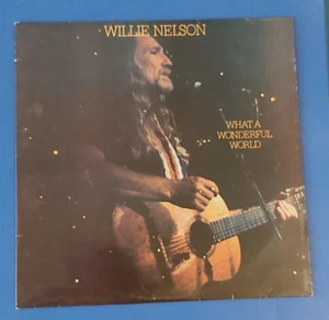 Willie Nelson, What a Wonderful World. 12'' 33 rpm vinyl record stereo 462514-1 - Picture 1 of 7