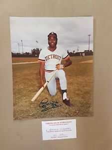 Reggie Sanders Autograph Photo 8x10 Signed SPORTS Baseball