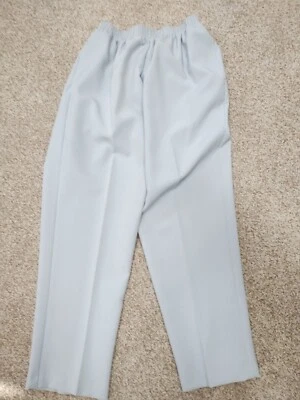 Pantalones grises para mujer Bon Worth talla Petite M Foto 1 de 2