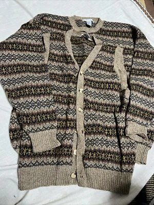 Suéter de Lana Geoffrey Beene Corderos y Chaleco a Juego Talla Grande Foto 1 de 4