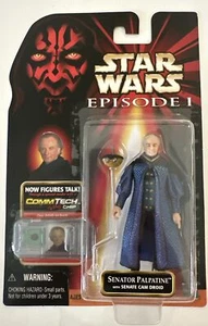NEW Star Wars Senator Palpatine with Senate Cam Droid Hasbro 1998 Episode I - Picture 1 of 6