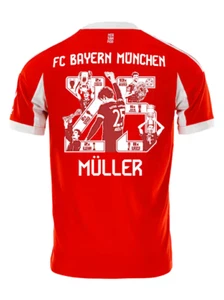 Thomas Müller 25 FC BAYERN MÜNCHEN Heim-Trikot 2025/2026 Jersey Heimtrikot 25/26 - Bild 1 von 2