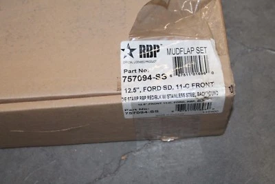 Juego de guardabarros RBP Rolling Big Power 757094SS delantero de 12,5 pulgadas para Ford 2011 Foto 1 de 4