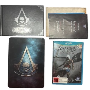 Assassins Creed Wii U Steel Case Collectors Edition Nintendo - Picture 1 of 1