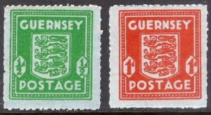 GUERNSEY N4-5 OCCUPAZIONE TEDESCA MAI INCERNIERATA pulito e fresco - spedizione gratuita USA - Foto 1 di 1