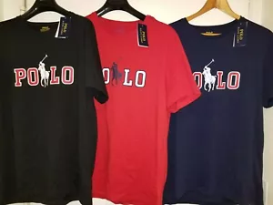 Polo Ralph Lauren Sport Performance Spellout iconico logo grafico cavallo RL 67 XL - Foto 1 di 4