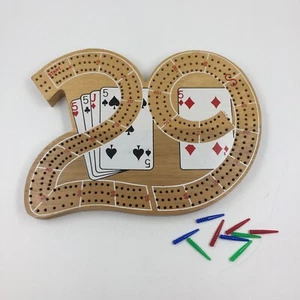 29 Cribbage Board 3-Spur Made Taiwan - Bild 1 von 6