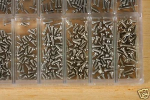 Generic M1.2 Case back Philips cross head screw assortment 900pcs 1.6 to 6.0mm - Picture 1 of 3
