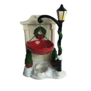 Yankee Candle Holiday Christmas Front Door With Wreath Hanging Tart Wax Burner - Bild 1 von 5