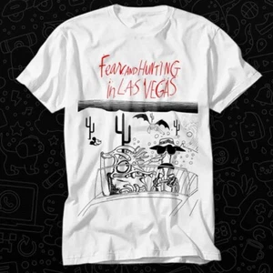 Hunter Thompson Fear Hunting in Las Vegas T Shirt 115 - Picture 1 of 2