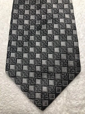 LANDS END MENS TIE SHADES OF GRAY 4 X 58 NWOT - Image 1 of 4