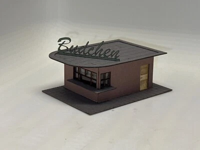 Das Budchen / Kiosk / Trinkhalle / Späti / Lasercut Bausatz - Bild 1 von 4