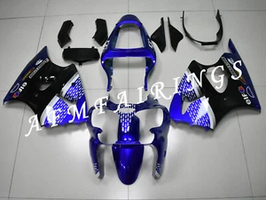 Blue ABS Injection Mold Bodywork Fairing Kit Panel Cone for Ninja ZX6R 2000-2002 - Picture 1 of 6