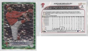 2022 Topps Series 1 Green Foil /499 Archie Bradley #10