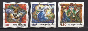 Nouvelle-Zélande 1999 Christmas - Noël 3 timbres oblitérés /TE3555 - Imagen 1 de 1