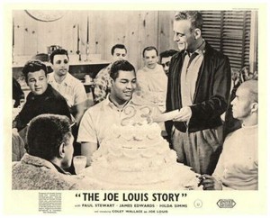 The Joe Louis Story Original Lobby Card Coley Wallace Paul Stewart 1953