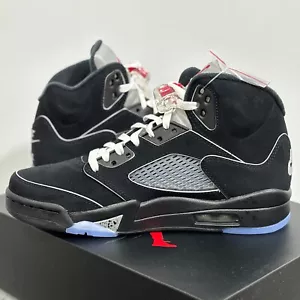 Men's Size Nike Air Jordan 5 Retro OG 2025 Black Metallic Reimagined HF3975-001 - Picture 1 of 5