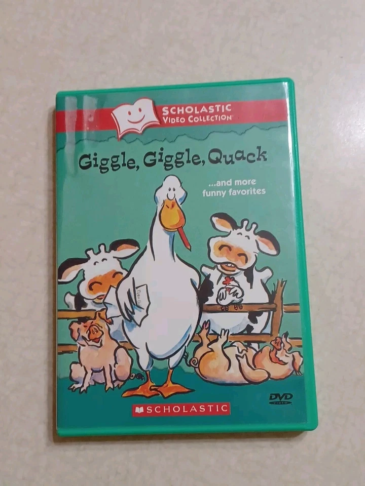 Giggle, Giggle, Quack Children's Storybook DVD Scholastic Elementary Education  - Image 1 of 3