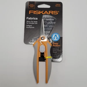 Fiscars 9050 Micro-Tip Easy Action Scissors 5” - Picture 1 of 8