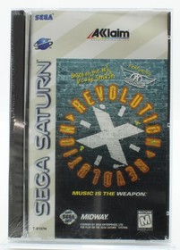 Revolution X Sega Saturn - Sealed LTB - 1995