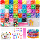 Ybxjges 3600+ Rubber Band Bracelet Loom Kit for Kids - Craft & Jewelry Making