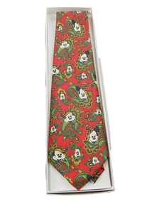 Mens Disney Mickey & Co 100% Silk Tie Balancine Tie Works by Vincenzo Boretti - Picture 1 of 9