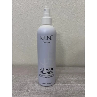 NEW Keune ULTIMATE BLONDE Neutralizing Blond Spray 300ml 10.1 oz — 第 1/2 张图片