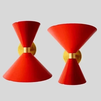 Lámpara de pared italiana de latón Stilnovo lámpara de pared moderna de mediados de siglo Foto 1 de 4