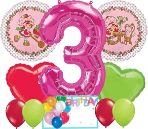 Anagram Strawberry Shortcake Birthday Balloons Party #3 - Officially Licensed - Picture 1 of 1