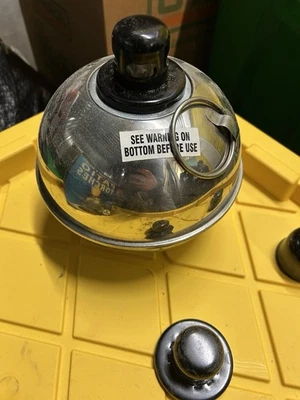 洛克福德工具不锈钢拉丝圆形露台手电筒-仅 1 个 — 第 1/4 张图片