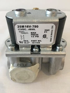 Suburban 161109 Gasventil weiß Rogers 25M16V-780 max 1/2PSI - Bild 1 von 3