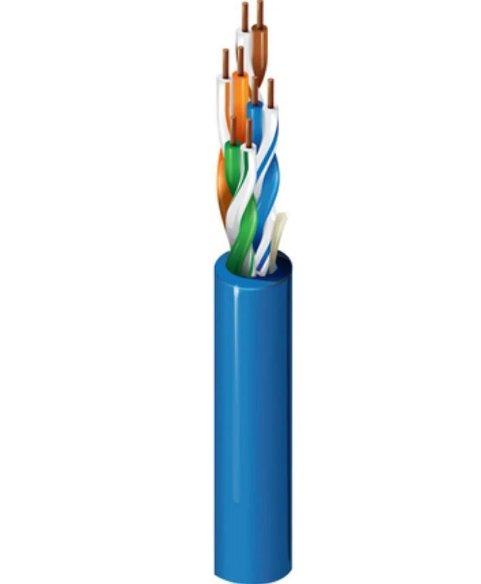 Cable de par multiconductor Cat5e Belden 1583A-1000-ORANGE 1000 ft sin unión Foto 1 de 1