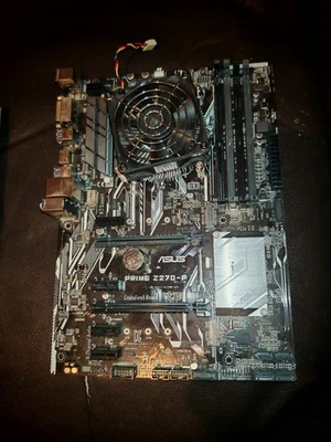 Scheda madre ASUS PRIME Z270-P - per parti di ricambio non funzionante (socket CPU danneggiato)LGA1151 - Immagine 1 di 2