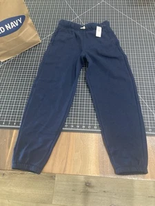 Old Navy.  Boys Dark Blue Sweatpants. Size Youth Medium(8) NWT - Picture 1 of 5
