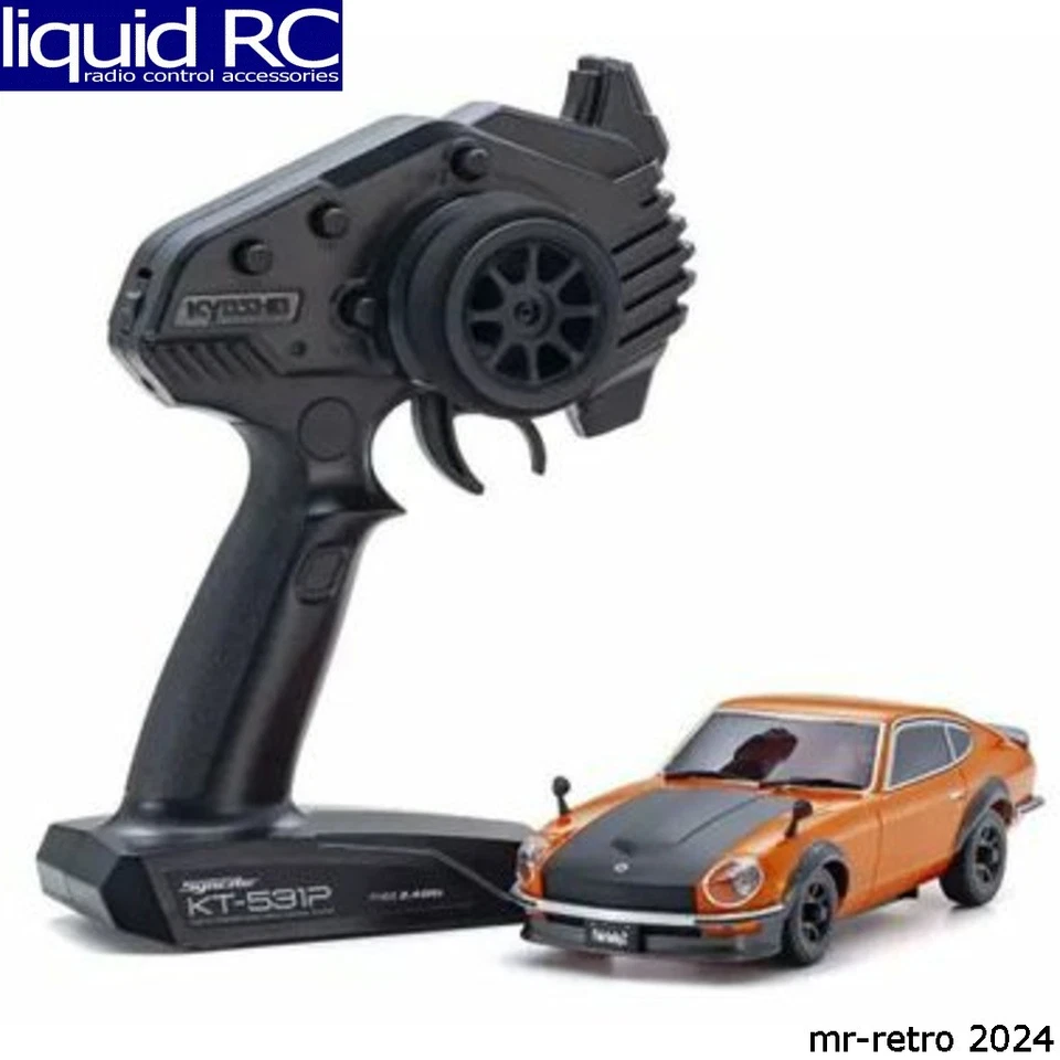 Kyosho 32645OR Mini-Z Awd Nissan Fairlady 240z-L Tuned Version Orange