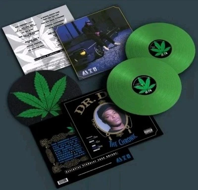 Dr. Dre The Chronic LP Limited IVC Edition Vinyl With Slipmat #394/2500 Sealed - Image 1 of 4