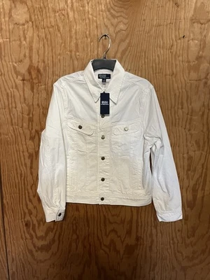 Chaqueta de mezclilla blanca mediana Polo Ralph Lauren para hombre.  $198 Foto 1 de 4