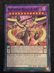 Supreme King Z-ARC LED6-EN054 Legendary Duelists: 1st Edition Common NM Yugioh - Bild 1 von 1