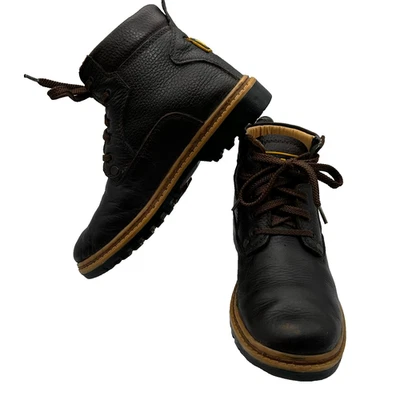 Caterpillar CAT Women's Brown Leather Boots Size 38 Eur 7.5 U.S. - Image 1 of 4