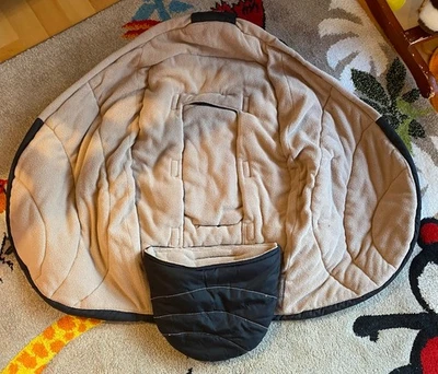 Einschlagdecke für Babyschale , gebraucht - Bild 1 von 4