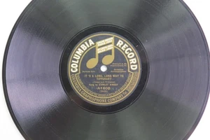 Stanley Kirkby - COLUMBIA A1608 - It's A Long, Long Way To Tipperary - WWI - Picture 1 of 2