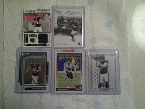caleb williams rookie card 5 card lot 2024 score redemption see pics & desciptio - Picture 1 of 2
