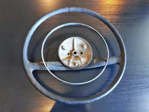 Mercedes W108 W110 W111 W113 W114 W115 Lenkrad schwarz  1124600203 6 - Bild 1 von 4