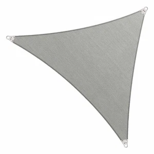 Vela parasol triángulo gris reforzada con 260 GSM 28 pies x 28 pies (súper anillo) - Imagen 1 de 12
